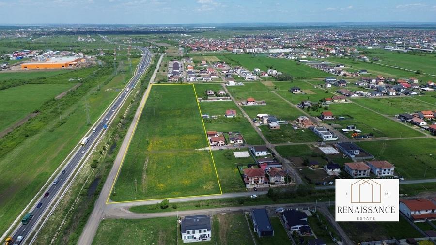 Teren Construcții intravilan de 22723 mp, în Moșnița Nouă