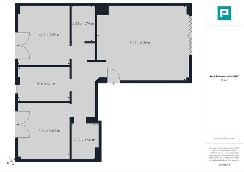 Apartament 3 camere, Iosia, 87.44 mp - 5