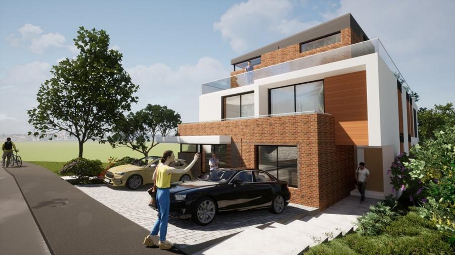 Duplex cu 5 camere cu Canalizare în Iris