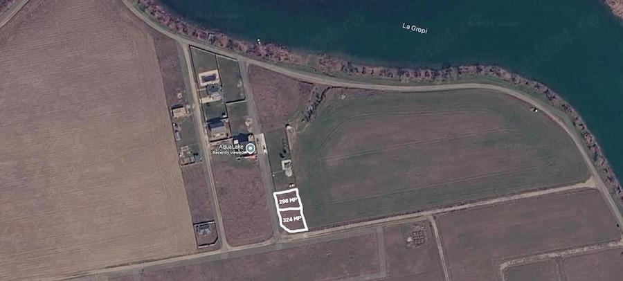Vand doua terenuri com Vidra Berceni langa lac in suprafata totala de 620 mp - 1