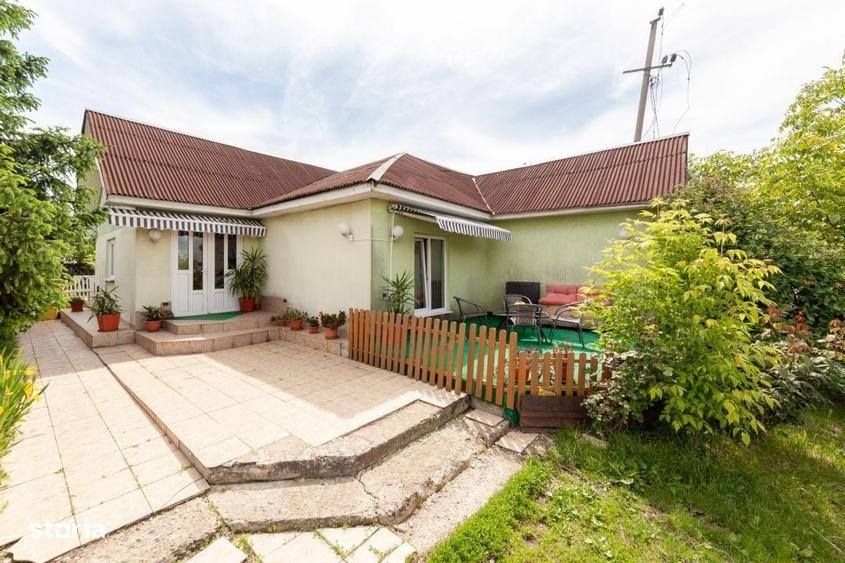 Casă cu 3 camere cu Teren 1150 Mp în Geamăna