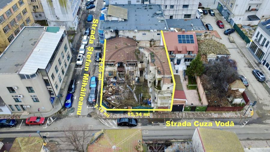Teren Construcții intravilan de 399 mp, în Central