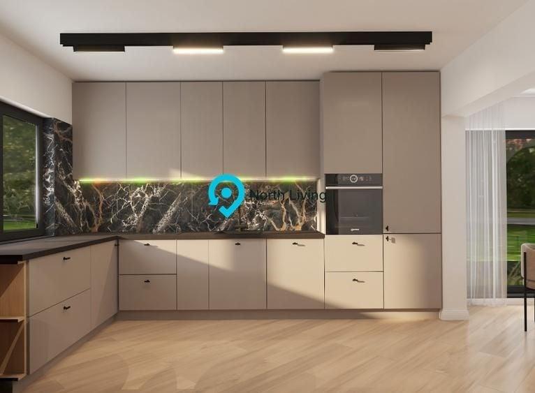 Duplex cu 5 camere cu Canalizare în Central