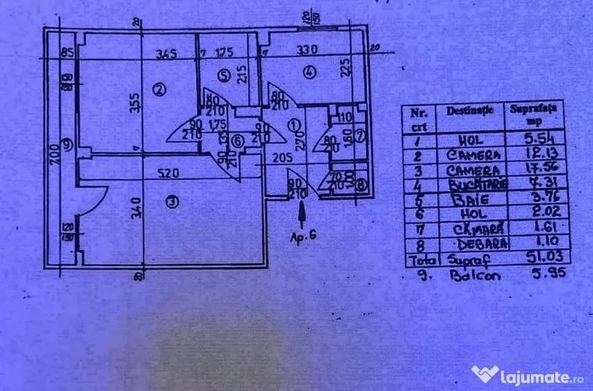 APARTAMENT 2 CAMERE DECOMANDAT RENOVAT - 3
