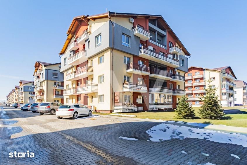 Apartament cu 3 camere decomandat, mobilat în Sânpetru