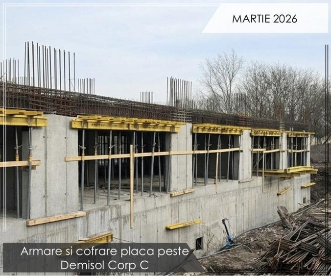 Apartament cu 2 camere decomandat în Sisești