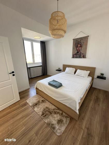 Apartament cu 2 camere, mobilat în Romană