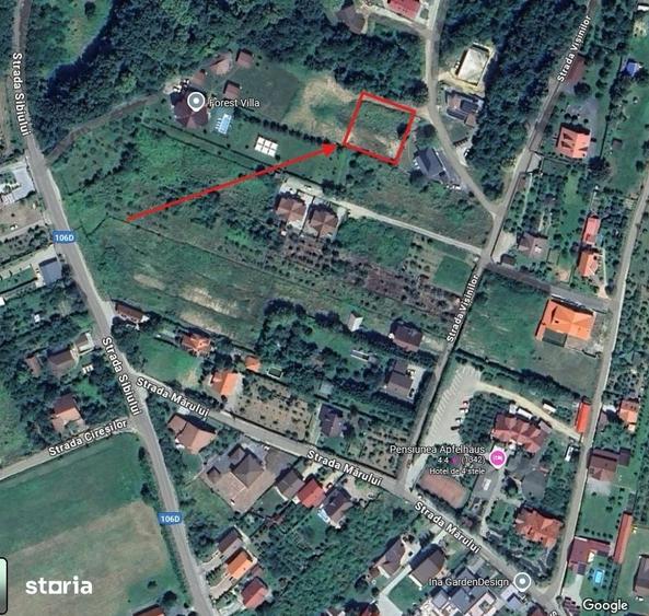 Teren de 1050 mp, în Cisnădie
