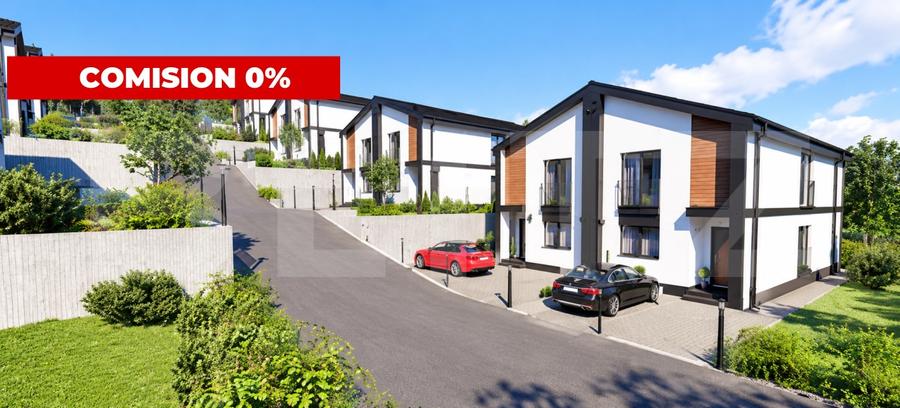Duplex cu 4 camere cu Canalizare în Corunca