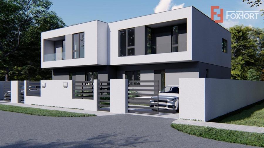 Duplex cu 4 camere cu Teren 330 Mp în Săcălaz