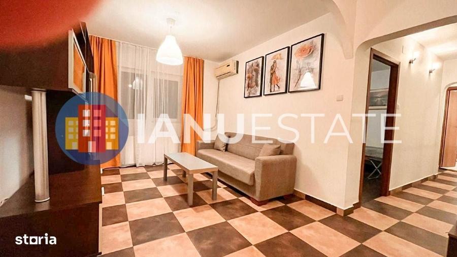 Apartament cu 3 camere semidecomandat în Tineretului