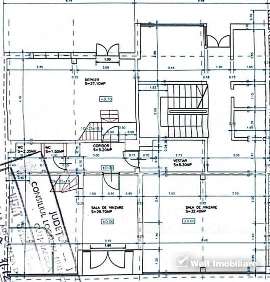 Spațiu comercial, de 140 mp, în Mărăști