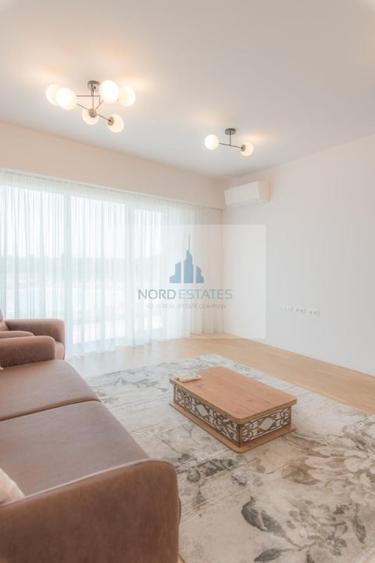 Apartament cu 2 camere, mobilat în Băneasa