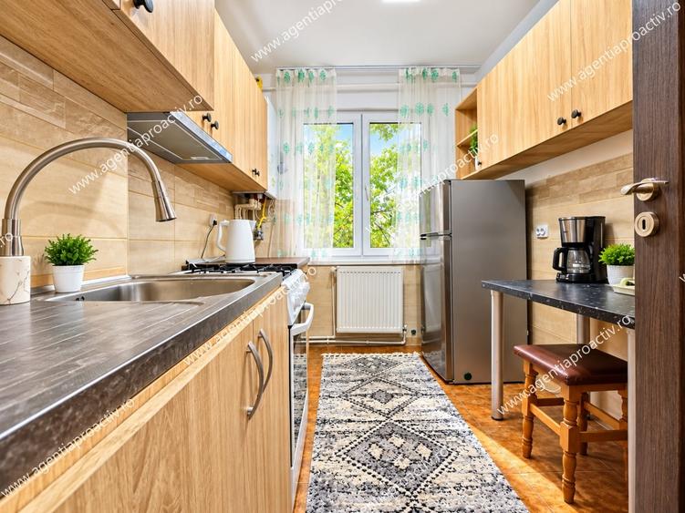 Apartament cu 2 camere semidecomandat în Central