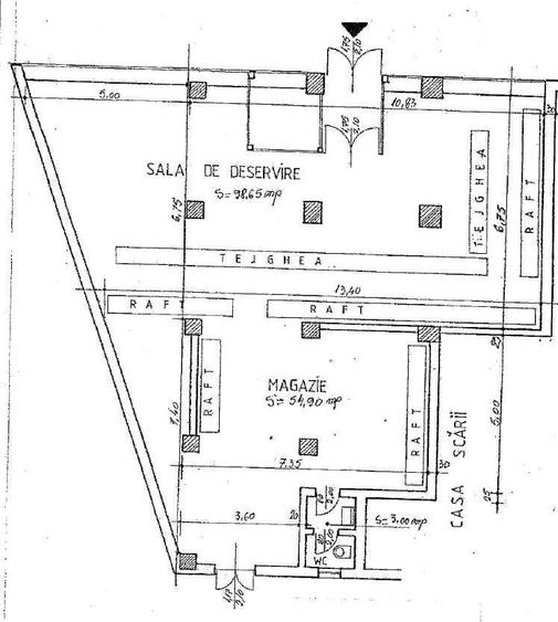 Spațiu comercial, de 156 mp, în Ultracentral