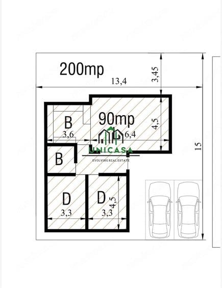 Casă cu 3 camere cu Teren 200 Mp în Căzănești (Râmnicu Vâlcea)