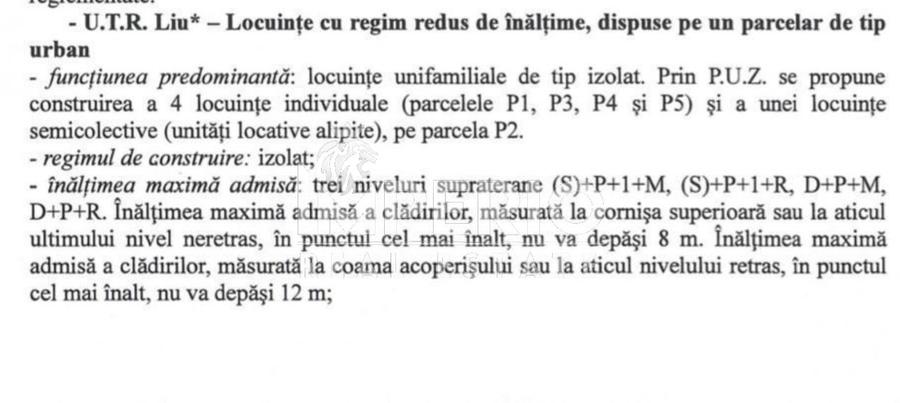 Teren Construcții intravilan de 470 mp, în Bună Ziua