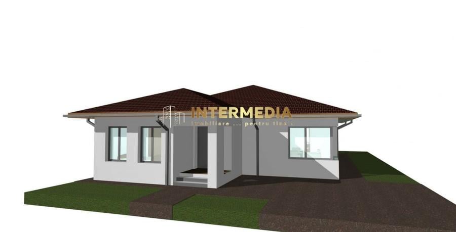 Casă individuală cu 4 camere cu Teren 700 Mp în Micești