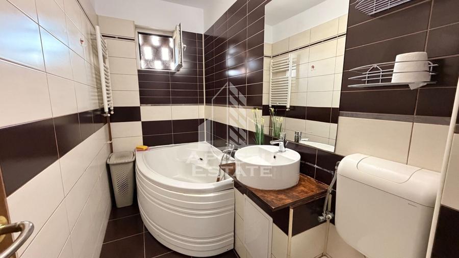 Apartament cu 2 camere nedecomandat, mobilat în Girocului