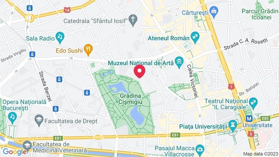 Garsonieră decomandată în Cișmigiu
