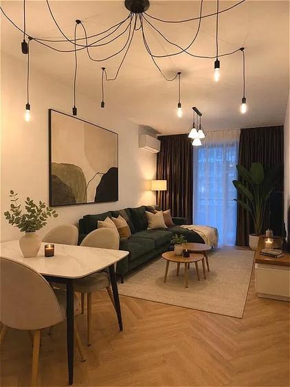 Apartament cu 2 camere decomandat, mobilat în Pipera