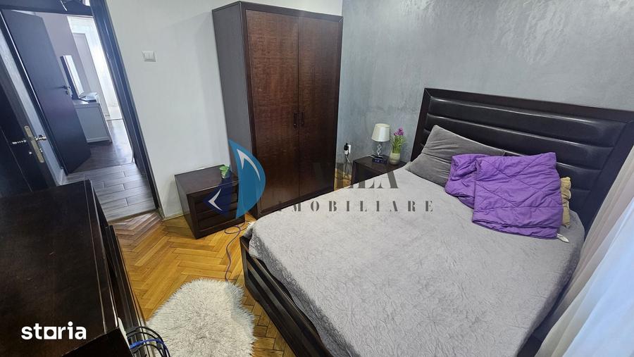 Apartament cu 3 camere decomandat în Central
