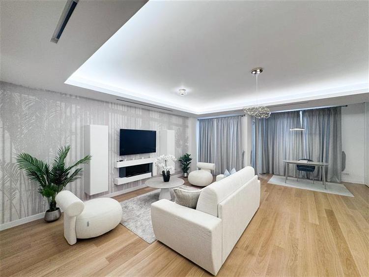 Apartament cu 2 camere semidecomandat, mobilat în Herăstrău
