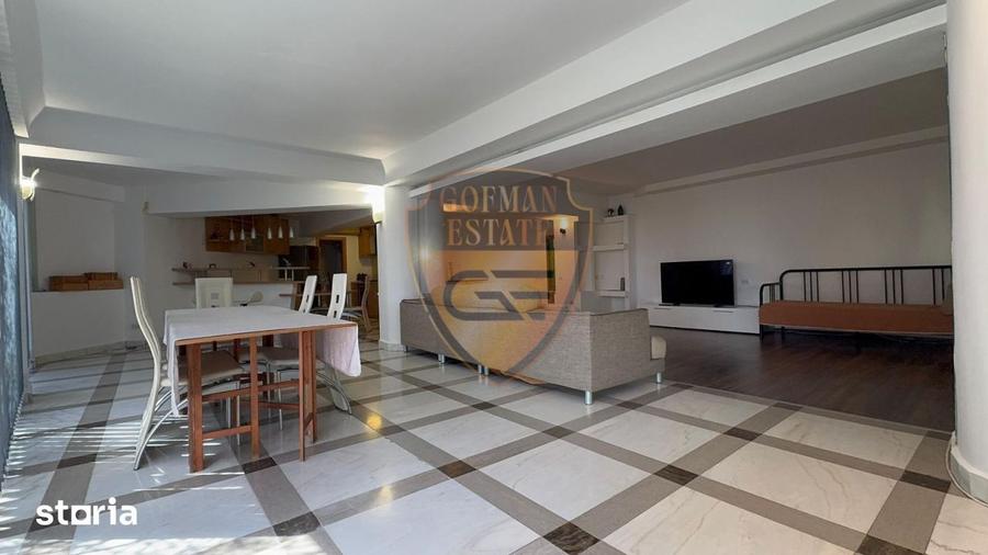 Apartament cu 3 camere decomandat, mobilat în Delfinariu