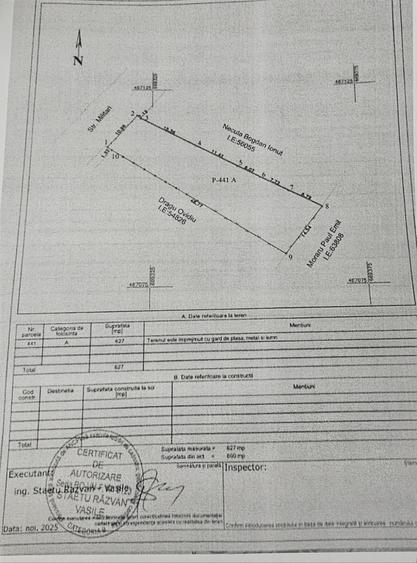 Teren agricol intravilan de 600 mp, în Est