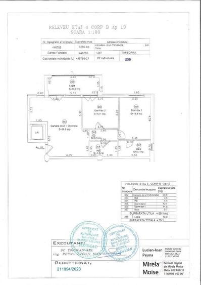 Comision 0 - Dezvoltator vinde apartament 3 camere ocupabil imediat! - 17