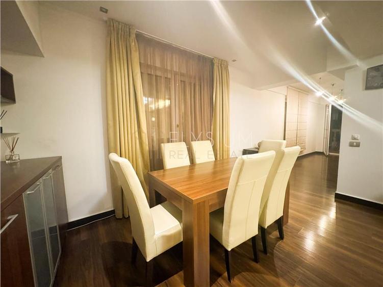 Apartament cu 3 camere decomandat, mobilat în Herăstrău