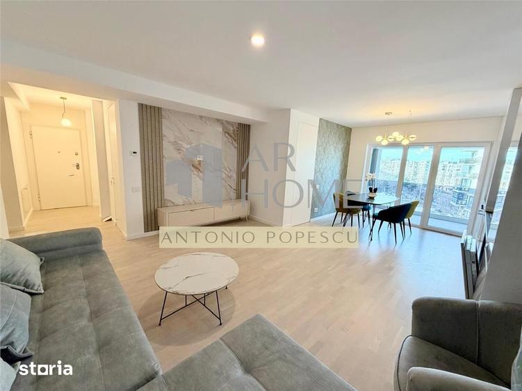 Apartament cu 4 camere, mobilat în Republicii