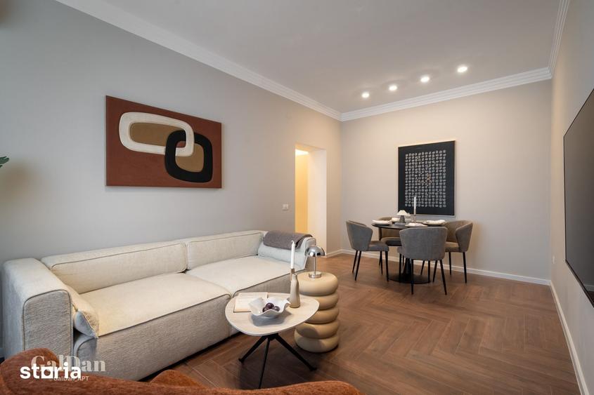 Apartament cu 3 camere în Cișmigiu