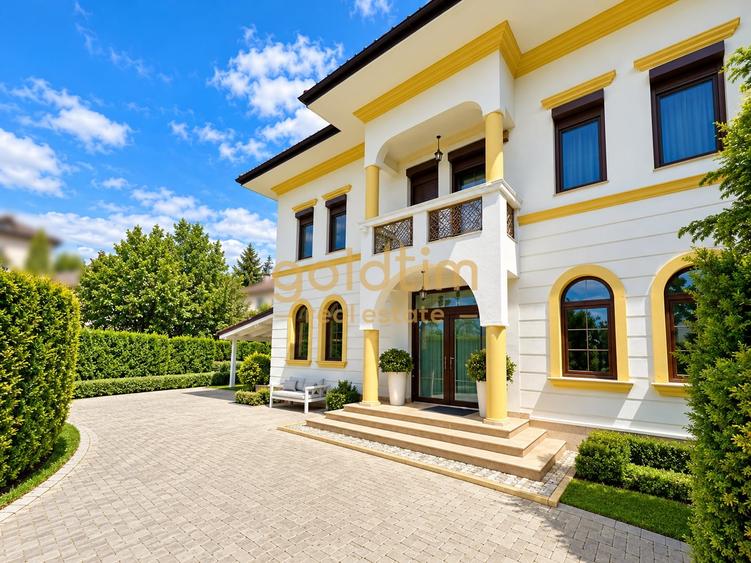 Casă individuală cu 6 camere cu Canalizare în Pipera