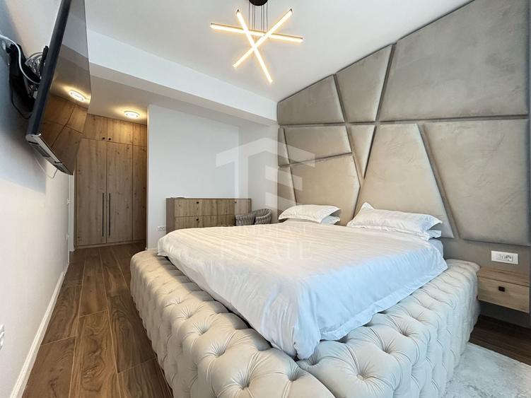 Apartament cu 2 camere decomandat, mobilat în Central