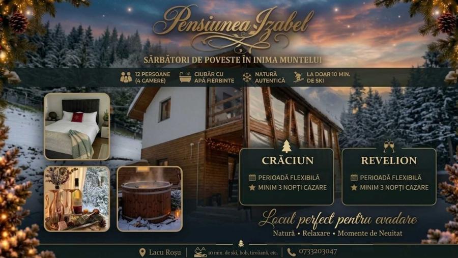 Casă cu 4 camere în Lacu Roșu