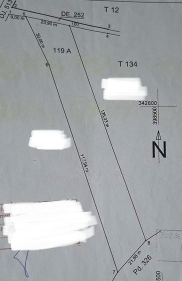 Teren intravilan cu vedere la pădure, 2.533 mp, Melinești, Amărăști - 3