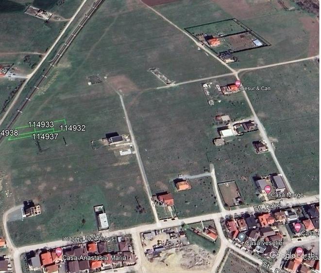 Teren agricol intravilan de 1666 mp, în Periferie