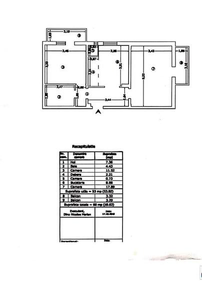 Apartament 2 camere de vanzare Gorjului - 9