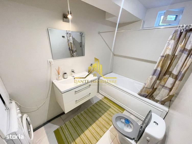 Apartament cu 3 camere semidecomandat, mobilat în Borhanci
