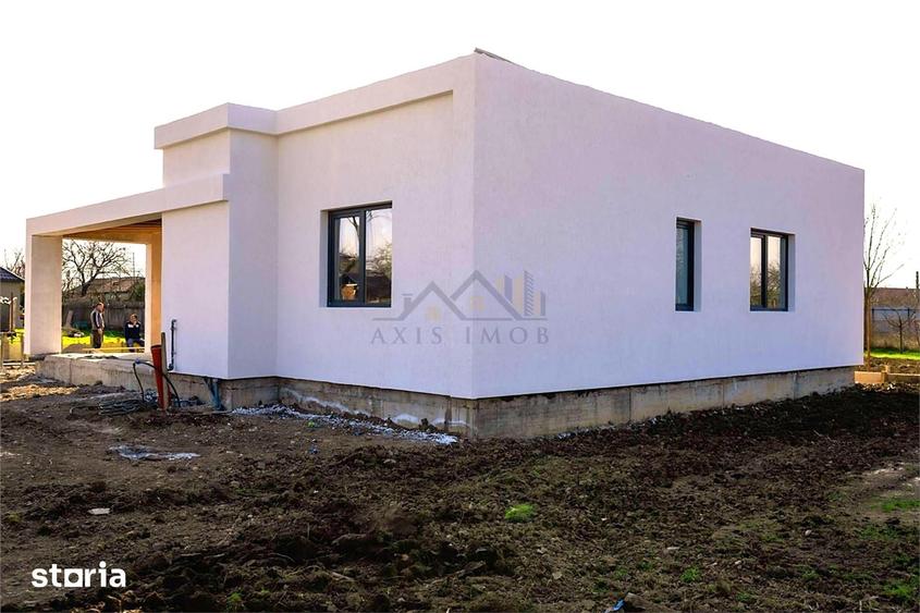 Casă cu 3 camere cu Teren 452 Mp în Gălbinași