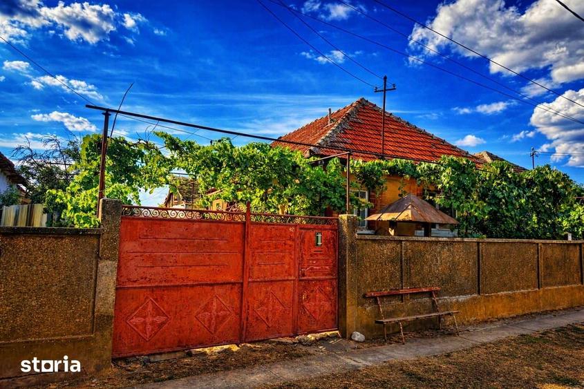 Casă cu 2 camere cu Teren 1603 Mp în Mădăras