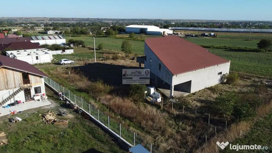 Casă cu 2 camere cu Teren 1500 Mp în Munteni