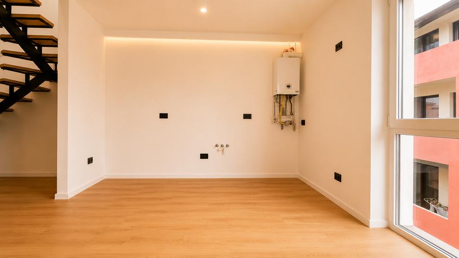 Penthouse cu 4 camere decomandat în Giroc