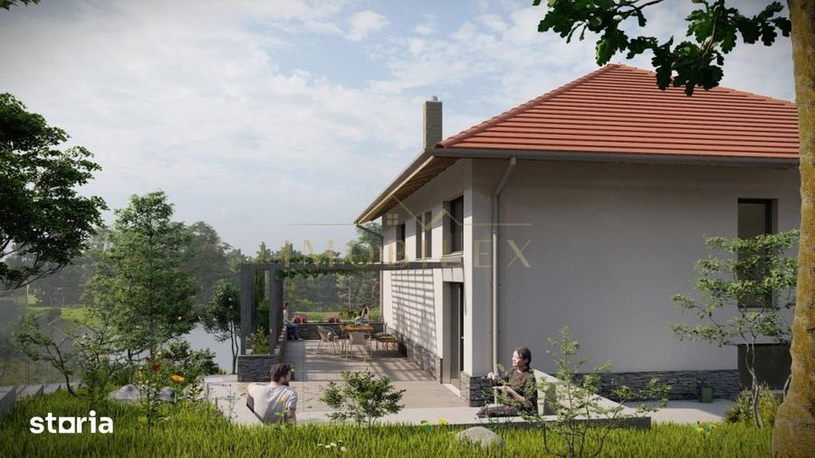 Casă cu 3 camere cu Teren 1000 Mp în Baciu