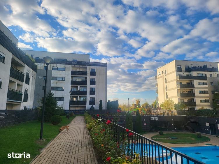 Apartament cu 3 camere, mobilat în Băneasa