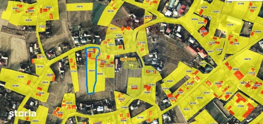 Casă cu Teren 2869 Mp în Siminicea