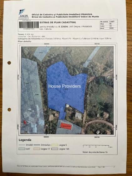 Teren intravilan de 6400 mp, în Drajna