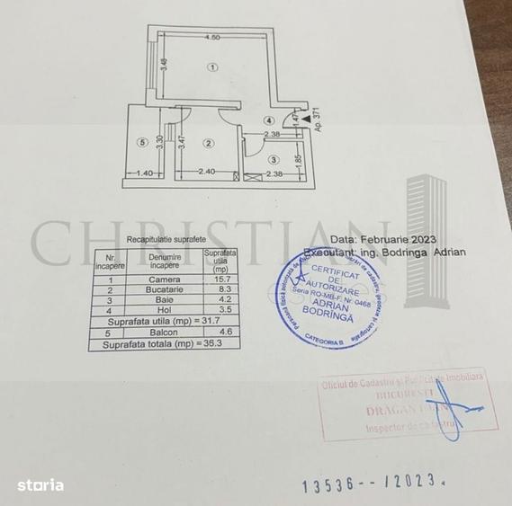 Garsonieră, mobilată în Grozăvești