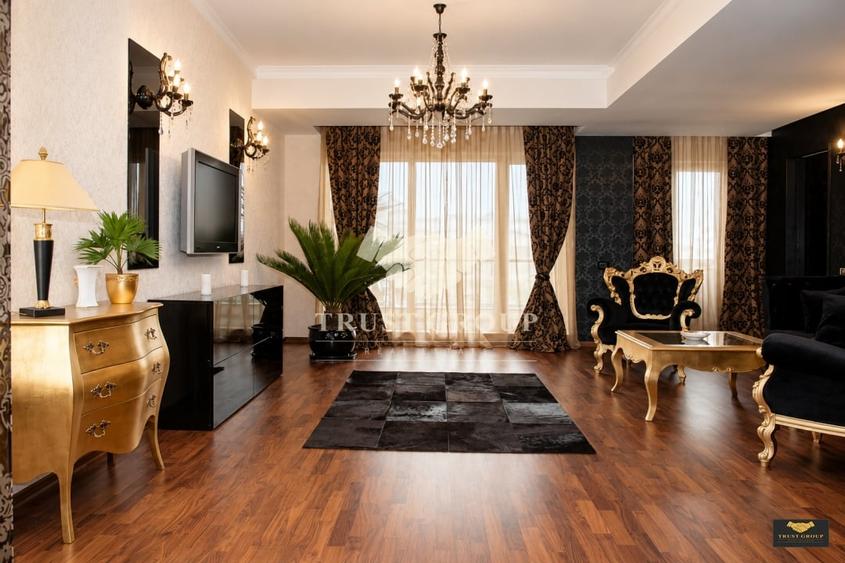 Apartament cu 3 camere decomandat, mobilat în Herăstrău